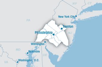 greater philadelphia region|Delaware Valley .
